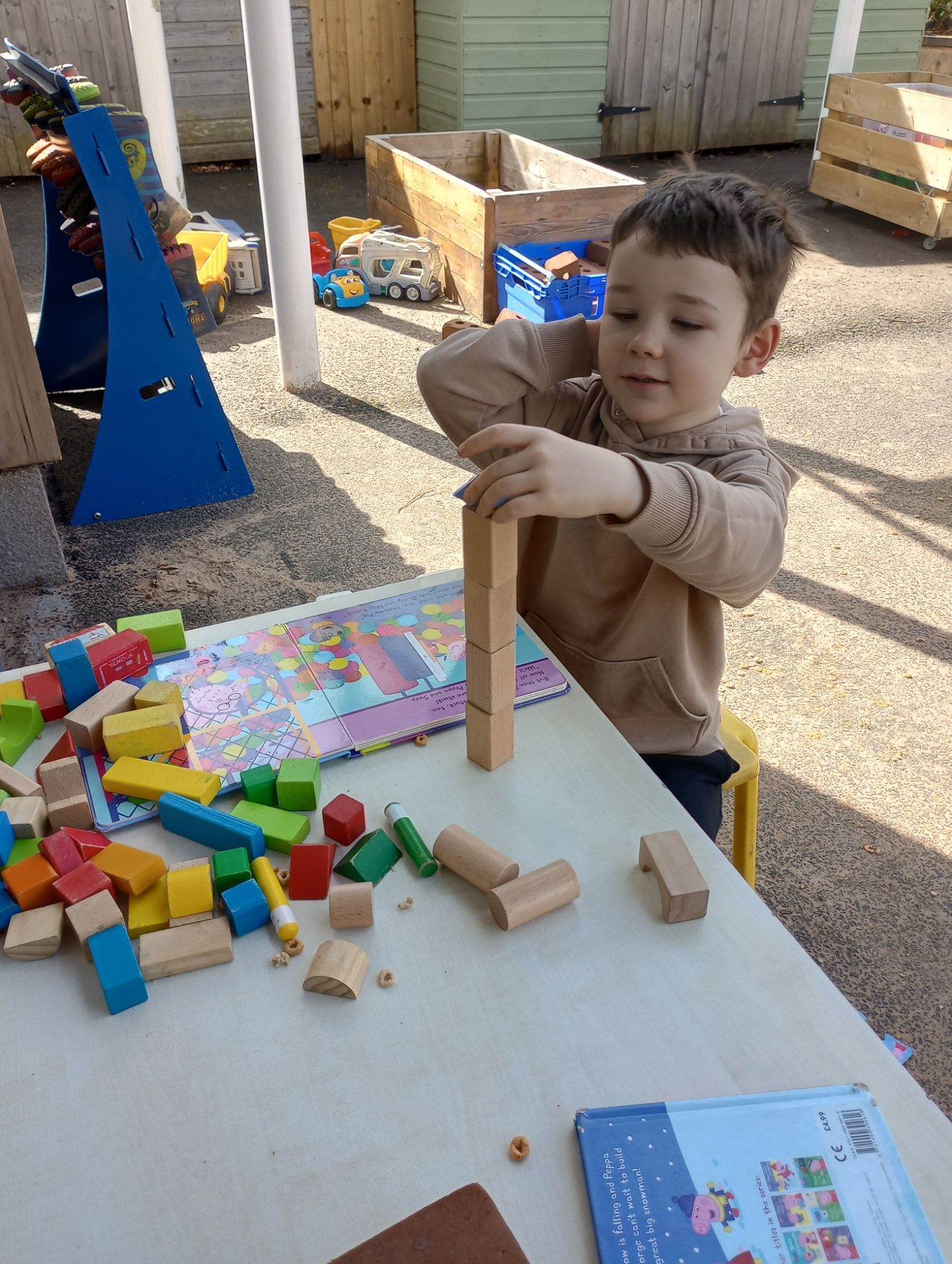Example image of child learning and playing