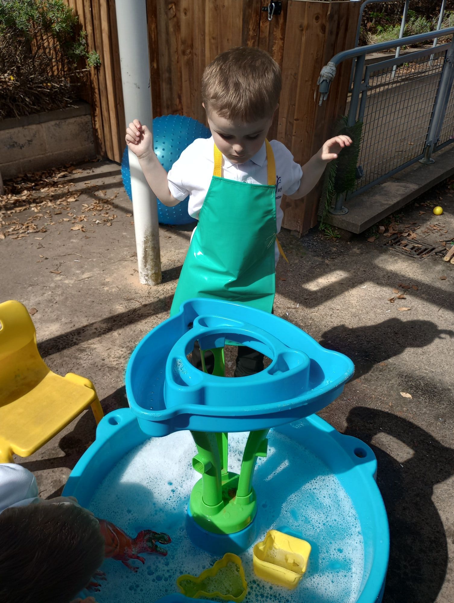 Example image of child learning and playing