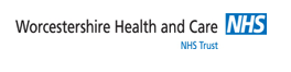 Worcester Health and Care logo