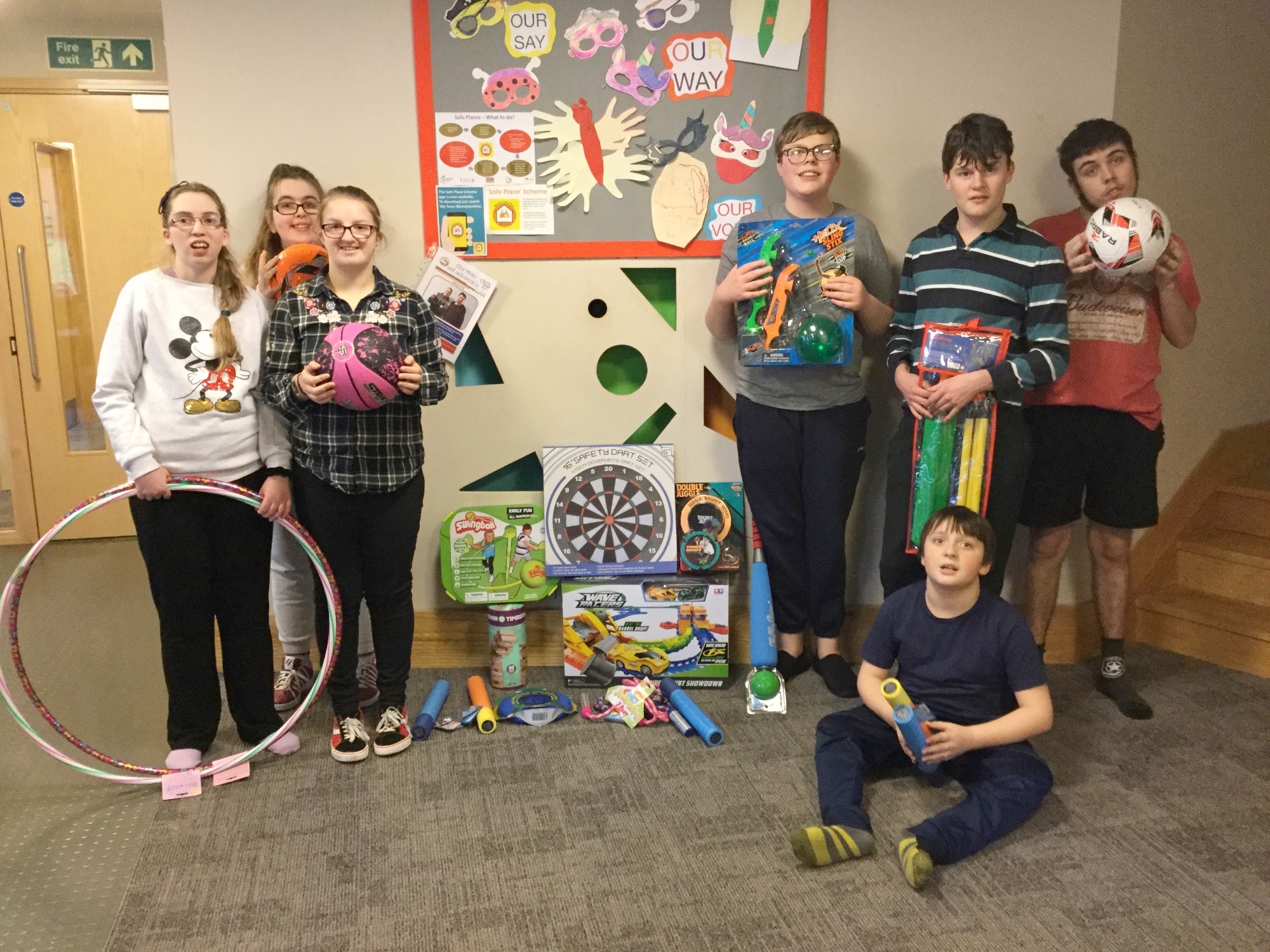 Wyre Forest School Students